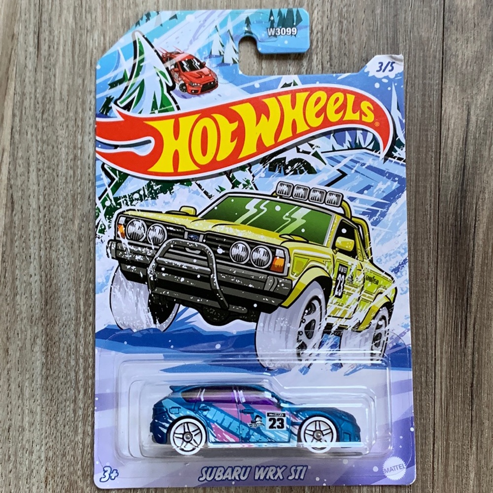 Hot Wheels Car 23 Subaru WRX STI Winter 2023 3/5 Special Edition Hotwheels New